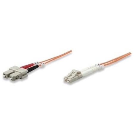 Intellinet Network Solutions 10M 33Ft Lc/Sc Multi Mode Fiber Cable 471299